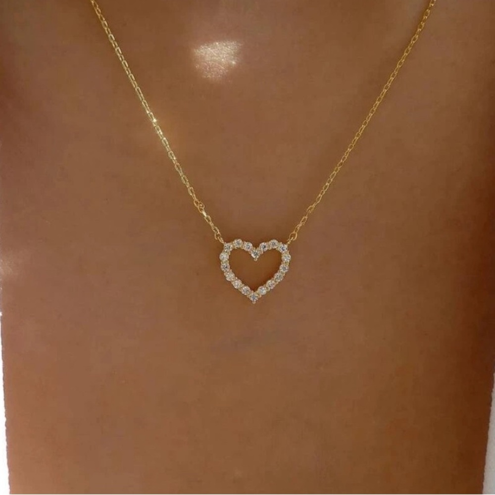 New heart necklace small gift add on 510 - Picture 1 of 3